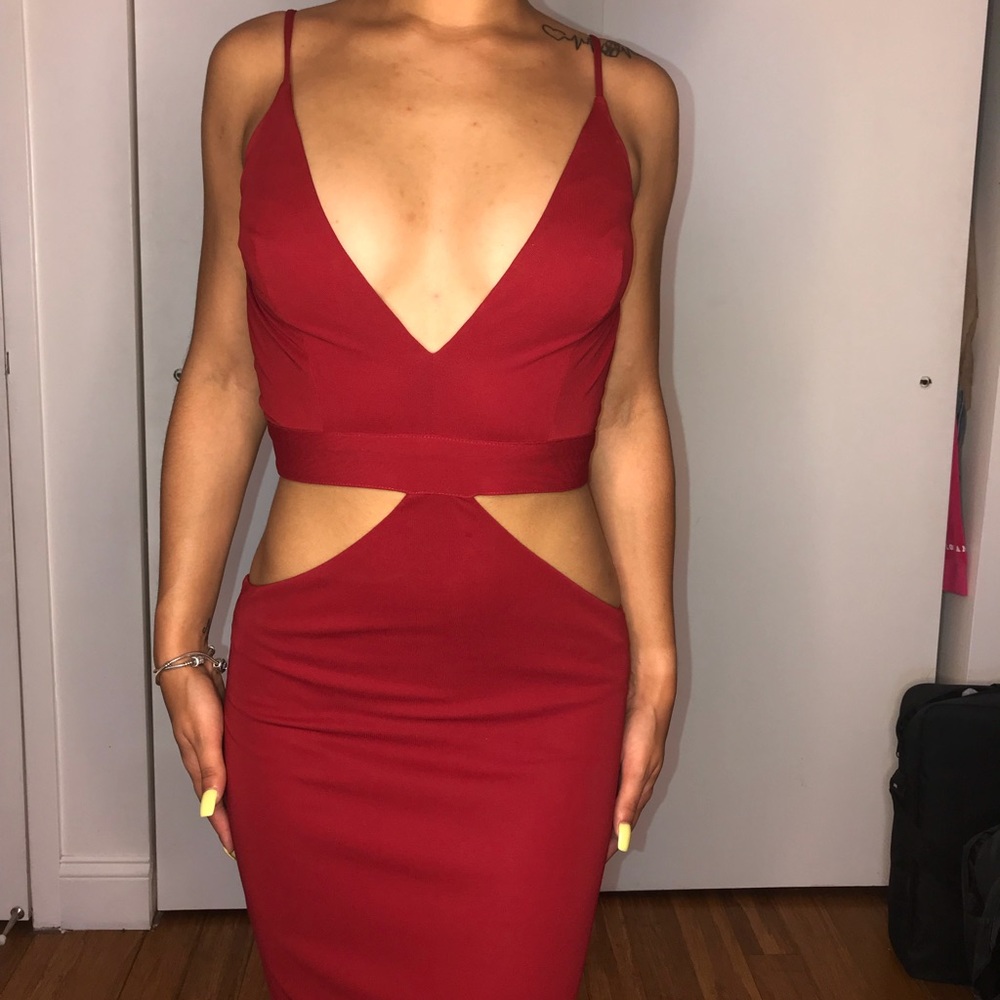 DASH RED DRESS - Picture 4 of 4